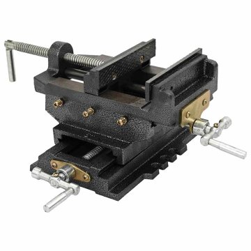 Vidaxl Ročni prečni primež za vrtalni stroj 150 mm