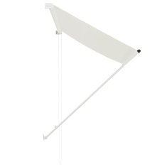 Vidaxl Zložljiva tenda 100x150 cm krem