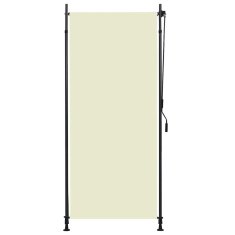 Vidaxl Zunanje rolo senčilo 100x270 cm krem