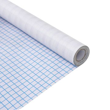 Vidaxl Okenska folija matirana črte 0,9x100 m PVC