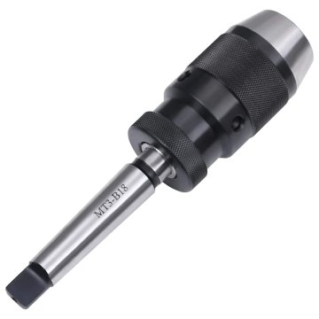 Vidaxl Vrtalna glava s hitrim snemanjem MT3-B18 16 mm razpon vpenjanja 1-16B16