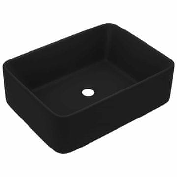 Vidaxl Razkošen umivalnik mat 41x30x12 cm keramičen