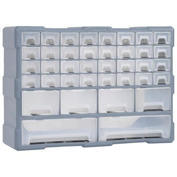 Vidaxl Organizator s 38 predali 52x16x37,5 cm