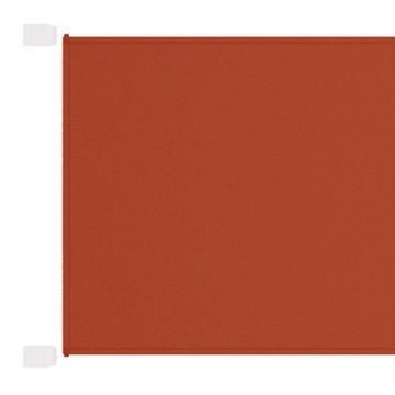 Vidaxl Vertikalna markiza terakota 140x420 cm tkanina oxford