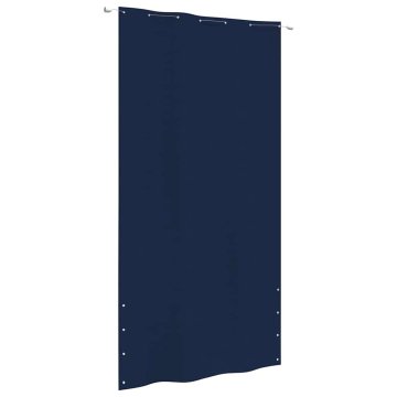 Vidaxl Balkonsko platno modro 140x240 cm tkanina Oxford