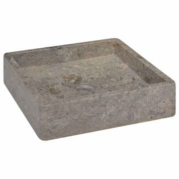 Vidaxl Umivalnik 40x40x10 cm marmor