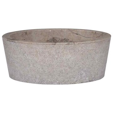 Vidaxl Umivalnik Ø40x15 cm marmor