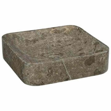 Vidaxl Umivalnik 40x40x10 cm marmor