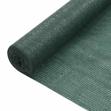 Vidaxl Zaščitna mreža zelena 2x25 m HDPE 75 g/m²