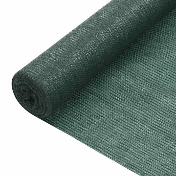 Vidaxl Zaščitna mreža zelena 1x50 m HDPE 75 g/m²