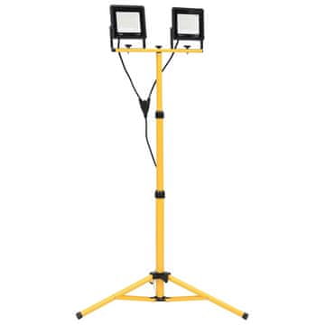 Vidaxl LED reflektor s stojalom 2x50 W hladno bel