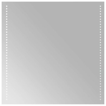 Vidaxl LED kopalniško ogledalo 60x60 cm
