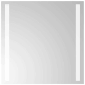Vidaxl LED kopalniško ogledalo 40x40 cm