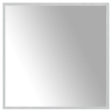 Vidaxl LED kopalniško ogledalo 60x60 cm