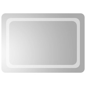 Vidaxl LED kopalniško ogledalo 70x50 cm