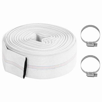 Vidaxl Gasilska cev 20 m 3" PVC