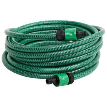 Vidaxl Cev za bazen zelena 10 m PVC