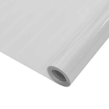 Vidaxl Okenska folija matirana vzorec črt 45x500 cm PVC