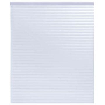 Vidaxl Okenska folija matirana vzorec črt 90x500 cm PVC