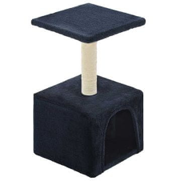 Vidaxl Mačje drevo s praskalnikom iz sisala 55 cm