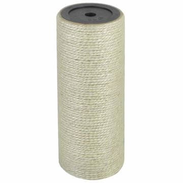 Vidaxl Mačji praskalnik 10 mm bež