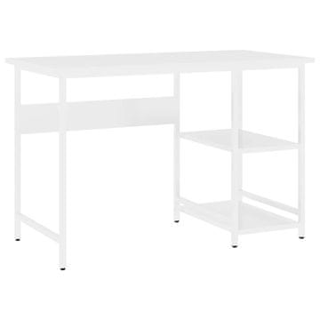 Vidaxl Računalniška miza 105x55x72 cm MDF in kovina
