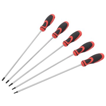 Vidaxl 5-delni komplet torx izvijačev 300 mm