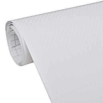 Vidaxl Folija za avto 2 kosa 3D bela 100x150 cm