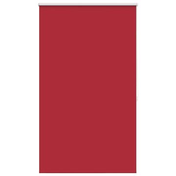 Vidaxl Zatemnitvena rolo senčila 124,4 x 175 cm, širina blaga 120 cm, rdeča