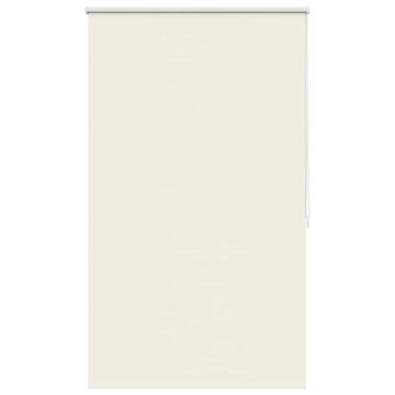 Vidaxl Zatemnitvena rolo senčila 124,4 x 175 cm, širina blaga 120 cm, umazano bela