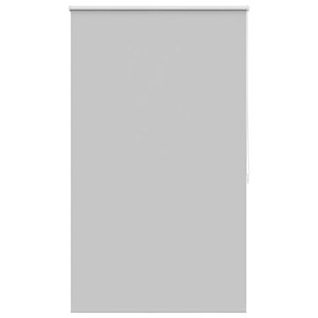 Vidaxl Zatemnitvena rolo senčila 124,4 x 175 cm, blago, širina 120 cm, siva