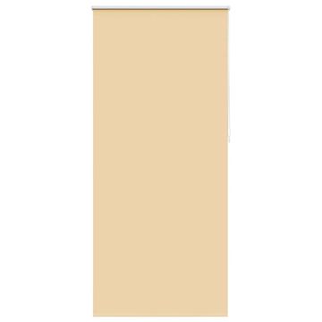 Vidaxl Zatemnitvena rolo zavesa 84,4 x 230 cm, širina blaga 80 cm, bež