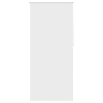 Vidaxl Zatemnitvena rolo zavesa 104,4 x 230 cm, širina blaga 100 cm, bela