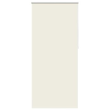 Vidaxl Zatemnitvena rolo zavesa 104,4 x 230 cm, širina blaga 100 cm, umazano bela