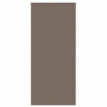 Vidaxl Zatemnitvena rolo zavesa 124,4 x 230 cm, širina blaga 120 cm, kavne barve