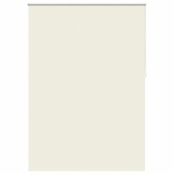 Vidaxl Zatemnitvena rolo senčila 164,4 x 230 cm, širina blaga 160 cm, umazano bela
