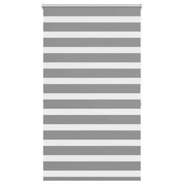 Vidaxl Zebra senčilo 80,9 x 175 cm, širina blaga 76,7 cm, sivo