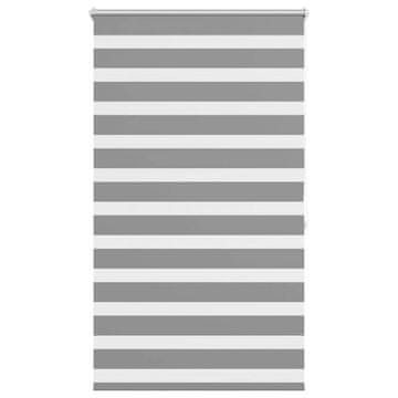 Vidaxl Zebra senčilo 100,9 x 175 cm, širina blaga 96,7 cm, sivo