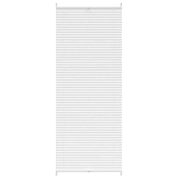 Vidaxl Plise Harmonika Zavese velikost 90 x 200 cm Bele barve