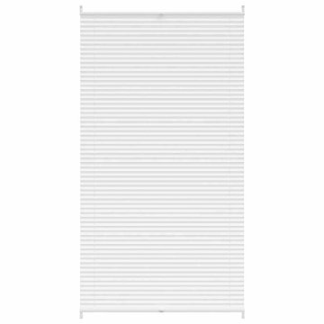 Vidaxl Plise Harmonika Zavese velikost 100 x 200 cm Bele barve