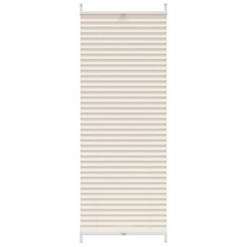 Vidaxl Plise žaluzija 40x100cm krem