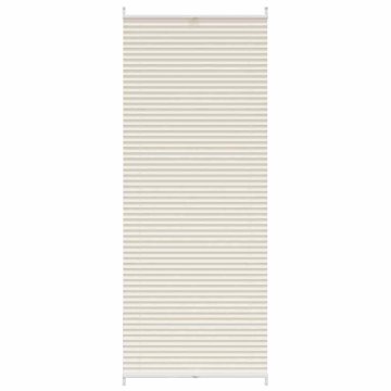 Vidaxl Plise Zavesa velikost 90 x 200 cm Krem barva