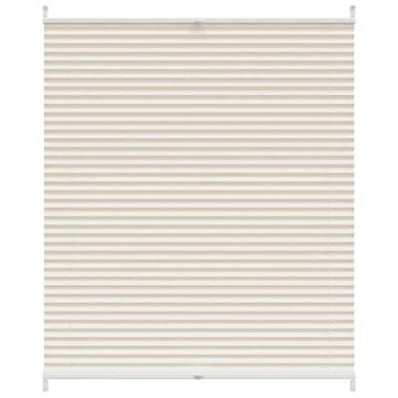 Vidaxl Plise Zavesa velikost 110 x 150 cm Krem barva