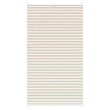 Vidaxl Plise Zavesa velikost 110 x 200 cm Krem barva