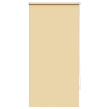 Vidaxl Zatemnitvena rolo senčila 64,4 x 120 cm, širina blaga 60 cm, bež
