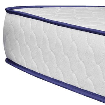 Vidaxl Vzmetica iz spominske pene 200 x 120 x 17 cm mehka