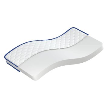 Vidaxl Vzmetica iz spominske pene 200 x 140 x 17 cm mehka