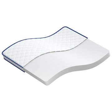 Vidaxl Vzmetica iz spominske pene 200 x 160 x 17 cm mehka
