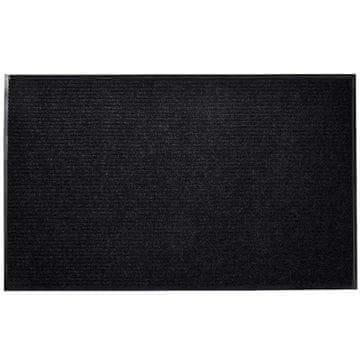 Vidaxl Predpražnik črne 90 x 60 cm PVC