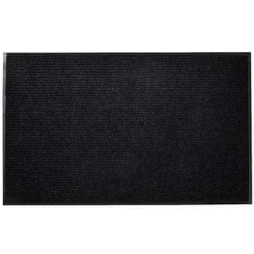 Vidaxl Predpražnik črne 120 x 180 cm PVC